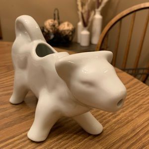 Fitz & Floyd Cow creamer  Everyday white
